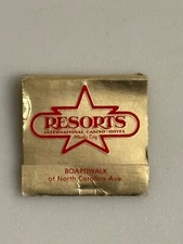 Matchbook Resorts International Casino Hotel Atlantic City New Jersey