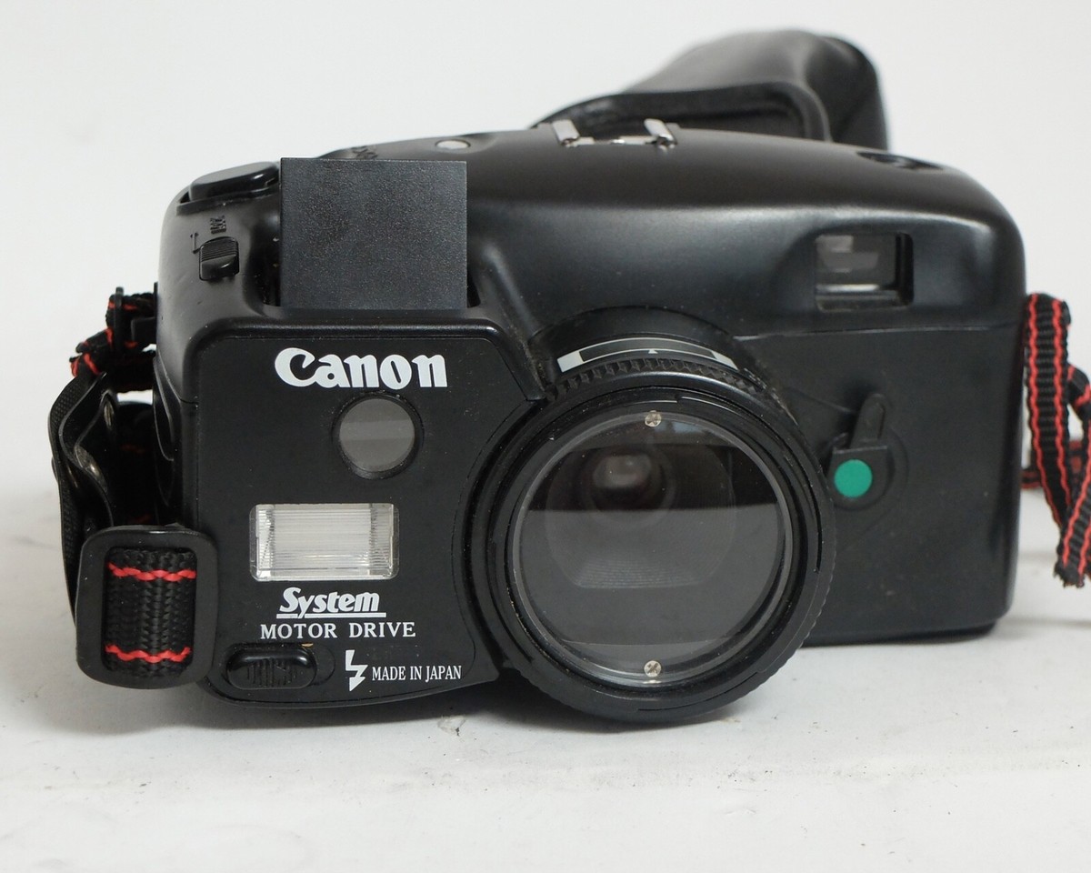 Canon System Motor Drive Point and shoot 35mm Film Camera AS IS