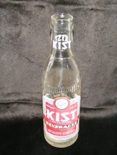 KIST GLASS 7 OZ SODA BOTTLE COWBOY KIST BOTTLING COVINA, CA