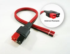 9" inch 45A Assembled Pigtail Lead fits ANDERSON POWERPOLE Sermos 12AWG 