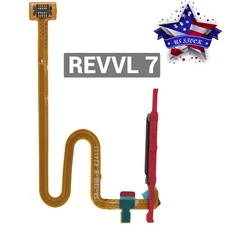 For T-Mobile REVVL 7 Original Power Button Fingerprint Flex Cable Sensor Ribbon