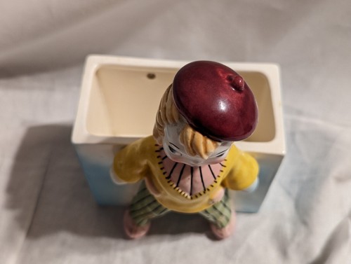 1960s (?) Wall Pocket, RARE "Girl with Red Beret", #4415, Vintage - PRE-OWNED - Picture 6 of 9