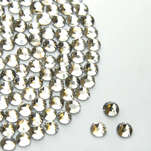 Diamante Me Crystal Clear Flat Back Loose Rhinestones Gems 2,3,4,5,6,7mm  AAA