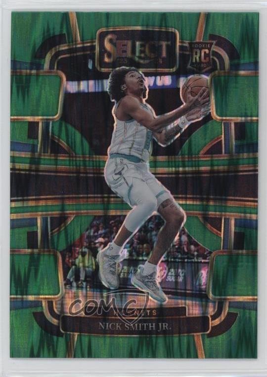 2023-24 Panini Select Concourse Green Shock Prizm Nick Smith Jr #89 0a5t