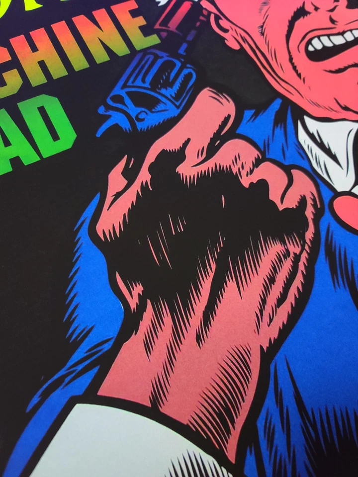 SLAYER Concert Tour Poster Biohazard Machine Head 1995 2nd Print - Image 4 of 4