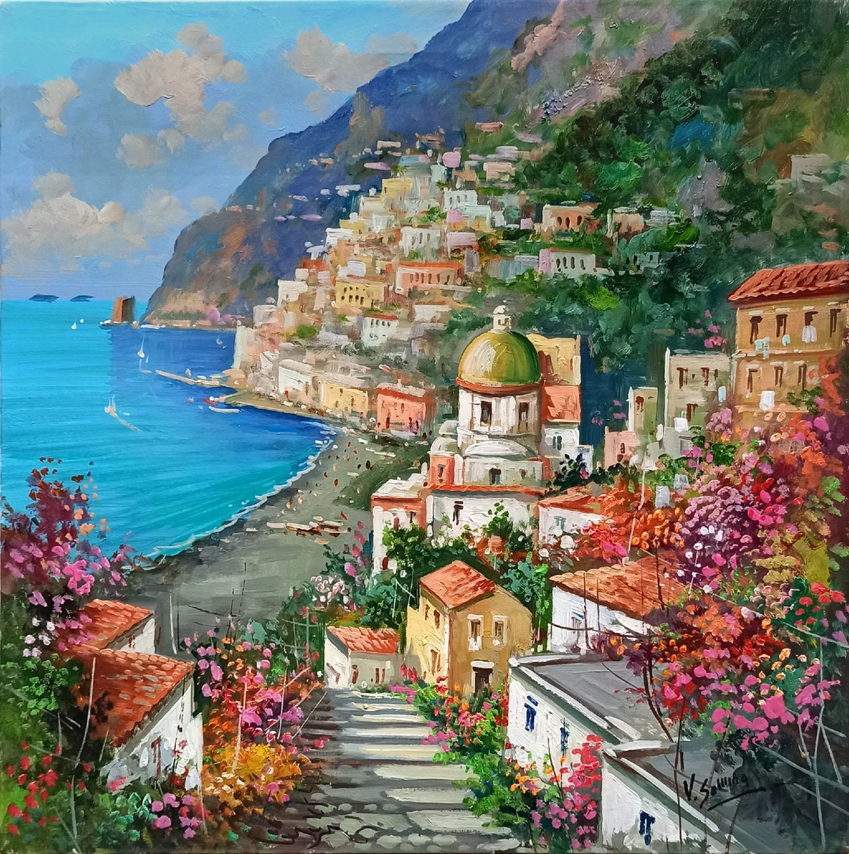 Oil Painting Italy Original Art Paintings for sale | eBay