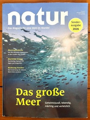 NATUR SONDERAUSGABE 2026 DAS GROSSE MEER MÄCHTIG UND VERLETZLICH MARITIME KÜCHE