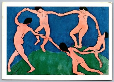 1970s Henri Matisse The Dance Art New York NY Postcard