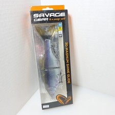 Savage Gear 3D 9" Magnum Shine Glide Hitch 4.5oz Swimbait Large Lure MSG-230-H