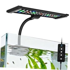 Aquarium Fish Tank LED Light - 18W Clip on Plants Lamp Light for 10 20 30