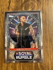 2025 Topps Royal Rumble Damian Priest #RR-23 Indianapolis Event Exclusive Promo