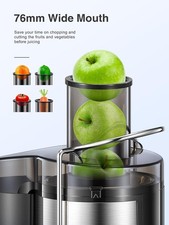 Juicer, Reemix Centrifugal Juicer Machines Whole Fruit, Vegetable and Leafy