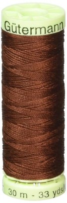 Gutermann Top Stitch Heavy Duty Thread 33 Yards-Chocolate