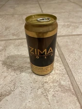 2003 Zima Gold Empty Aluminum Sta tab Beer Can Bottom Opened Short Lived Product