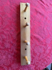 4 Peg Wooden Hanger