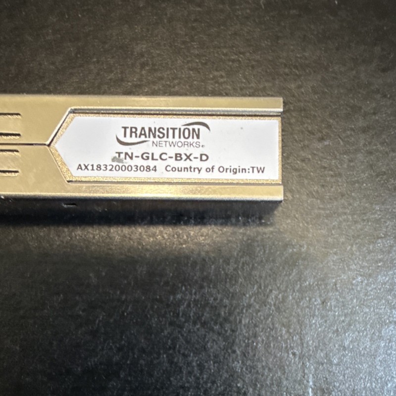 Transition Networks TN-GLC-BX-D Network Switch Module SFP Transceiver