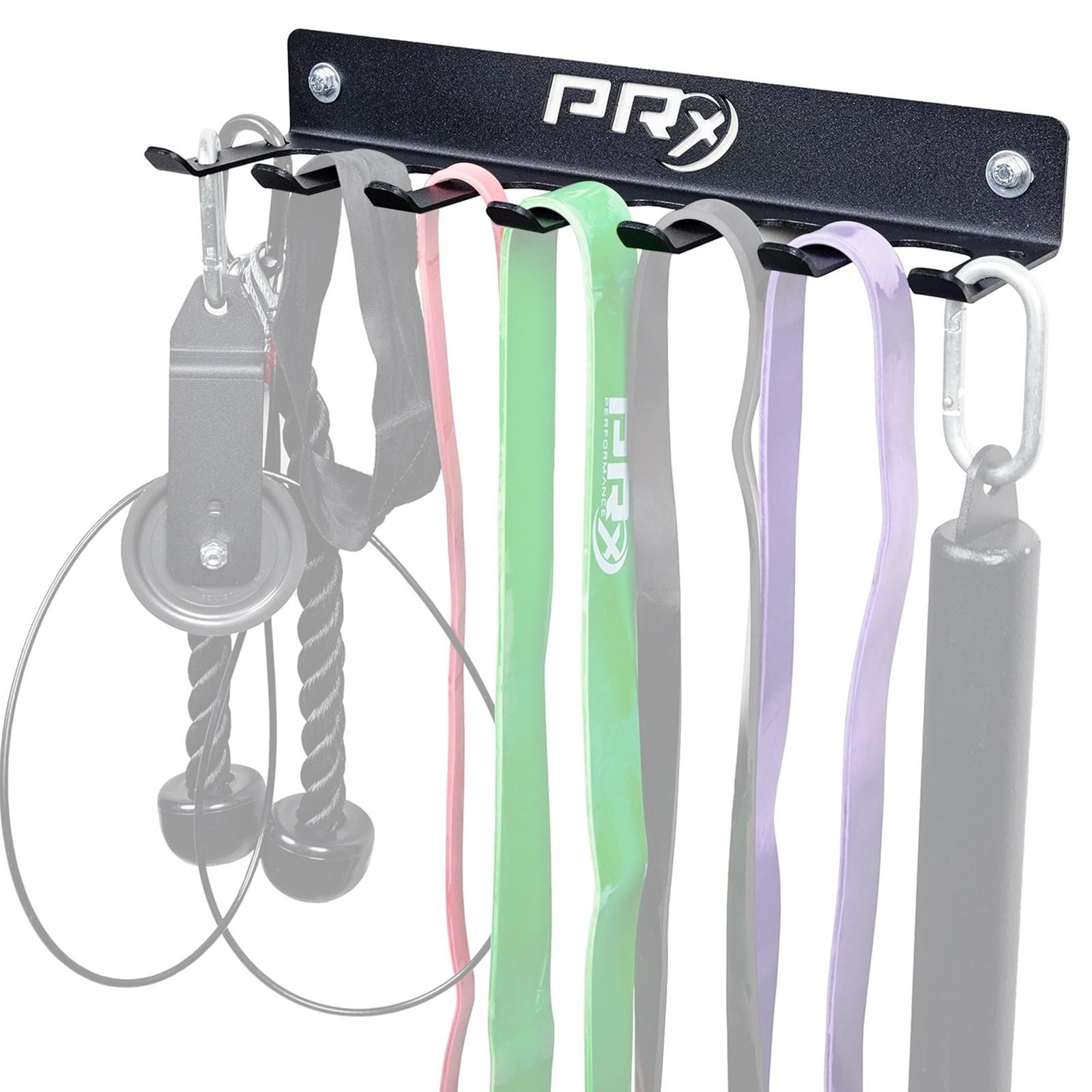 PRx Performance Wall-Mounted Gym Rack Organizer – Heavy-Duty Fitness Equip