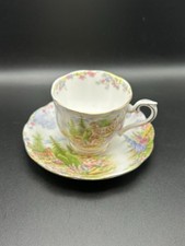 Vintage Royal Albert Bone China Kentish Rockery Cup And Saucer