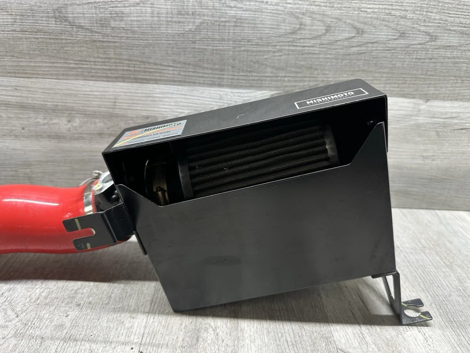 Mishimoto Performance Red Air Intake Kit for 2017-2021 Honda Civic Si 1.5T (10)) - Image 3 of 4