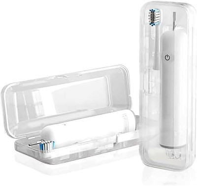 Elektrische Zahnbürste Reisefall für Laufen Tragbare, klare, transparente Box mi