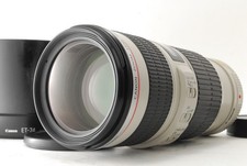 MINT w/Hood Canon EF 70-200mm f/4 L IS USM zoom Lens From JAPAN A240