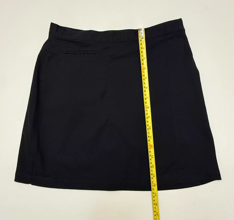 Винтажный новый с Ярлыками Esprit женщин черный надежном мини юбка 100% хлопок размер 7/8 - Изображение 3 из 4