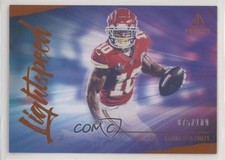 2020 Panini Luminance Lightspeed Orange 75/100 Tyreek Hill #LS1 0c6