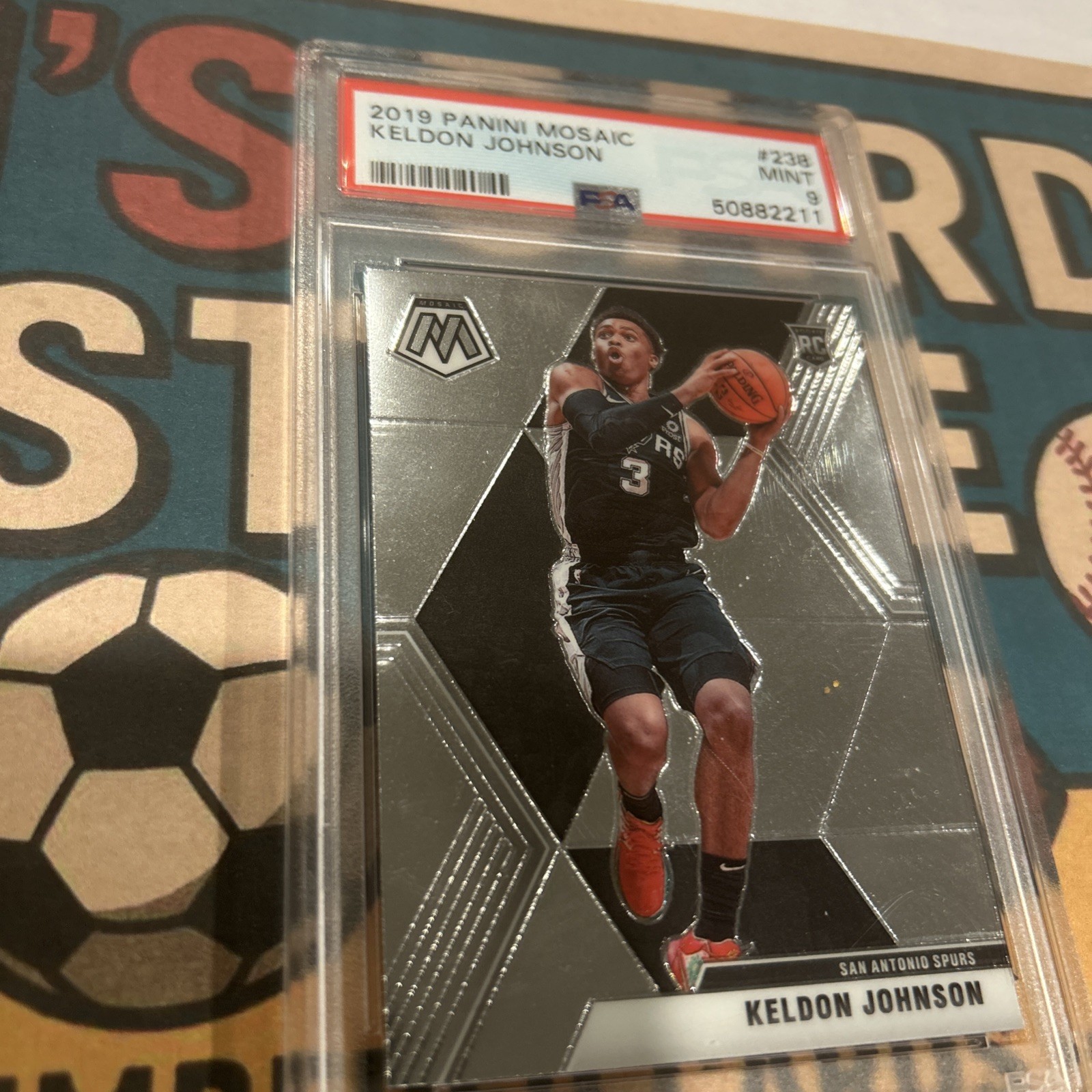 2019-20 Panini Mosaic - Rookies Keldon Johnson #238 (RC)