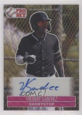 2021 Leaf Pro Set Metal 1991 Base Pink Wave 3/15 Yolbert Sanchez Auto v1x