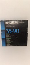 Maxell UD 35-90 High Output Extended Range Sound Recording Tapes Reel To Reel