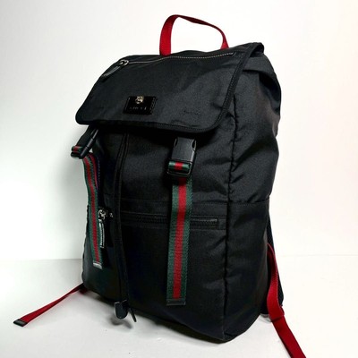 Gucci Backpack Sherry Line GUCCI Sherry Line Embroidered Backpack with Tiger, Butterfly  main image 3