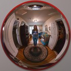 12" Convex PC Mirror Wide Angle Corner Road Store Traffic Blind Spot Wall Mount — photo 6