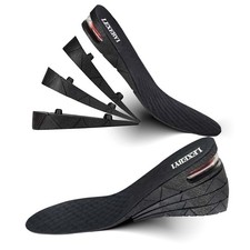 Height Increase Insole, 4-Layer Heel Shoe Lift with Air Cushion Elevator Kits...