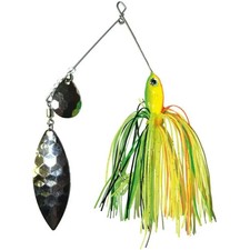 Missing Tackle 3/8 oz Firetiger Tandem Spinnerbait