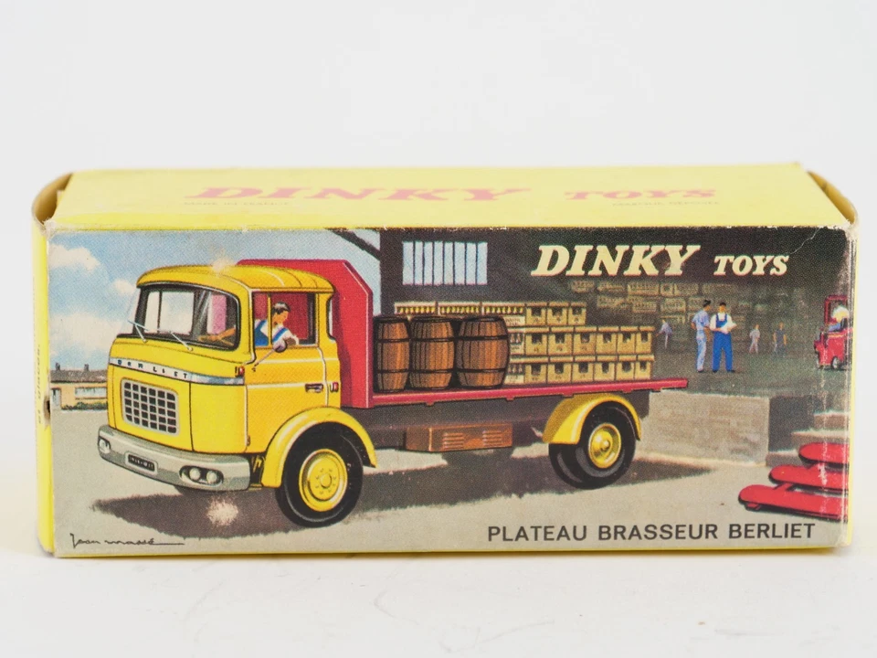 Dinky Toys F No. 588 Gak Berliet Truck Plateau Brewer Never Unplayed IN Box - Image 3 of 4