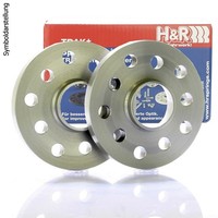 H&R DR Spurplatten Spurverbreiterung Distanzscheibe Ø57,1 5X112 24Mm // 2X12Mm