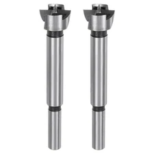 2pcs Forstner Drill Bit 23/32"(18mm) Dia Woodworking Drilling Hole Saw Tool