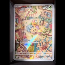 Paldea Evolved BRAMBLIN 198/193 Illustration Rare Pokemon Holo NM on eBay