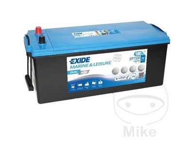 Marine Battery and Various Applications MULTIFIT 12V 180 AH E DUAL A