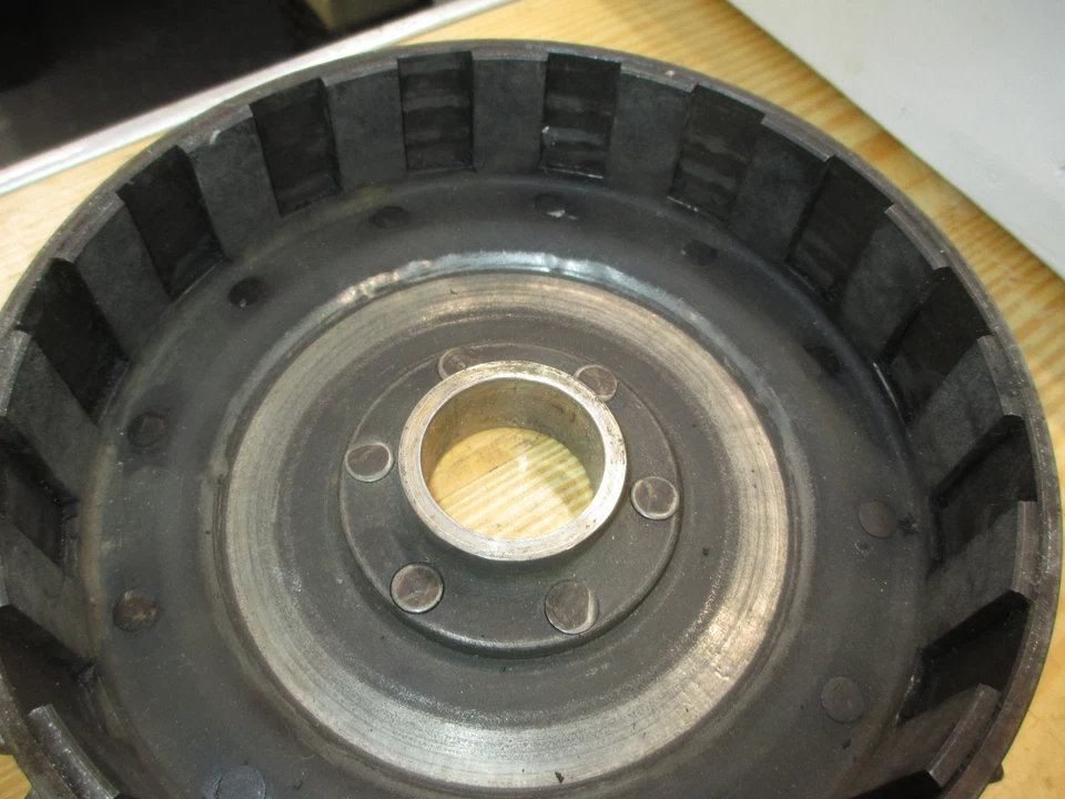 Harley-Davidson Original 1930-1936 V VL VLD VLE VLH VLC Clutch Drum Complete - Image 3 of 4