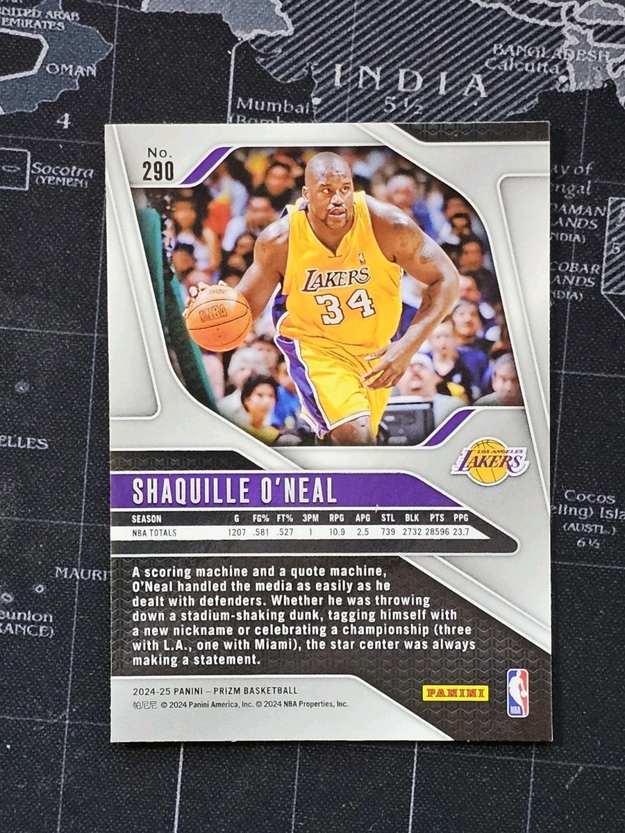 2024-25 Panini Prizm - Legends Shaquille O'Neal #290 | eBay