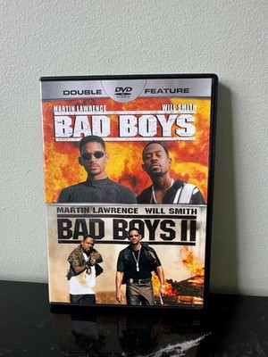 DVD Bad Boys 1 & II (2) Double Feature Film Will Smith Martin Lawrence TESTED