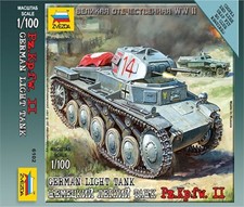 Zvezda 6102 - 1/100 Wargame Addon German Tank...