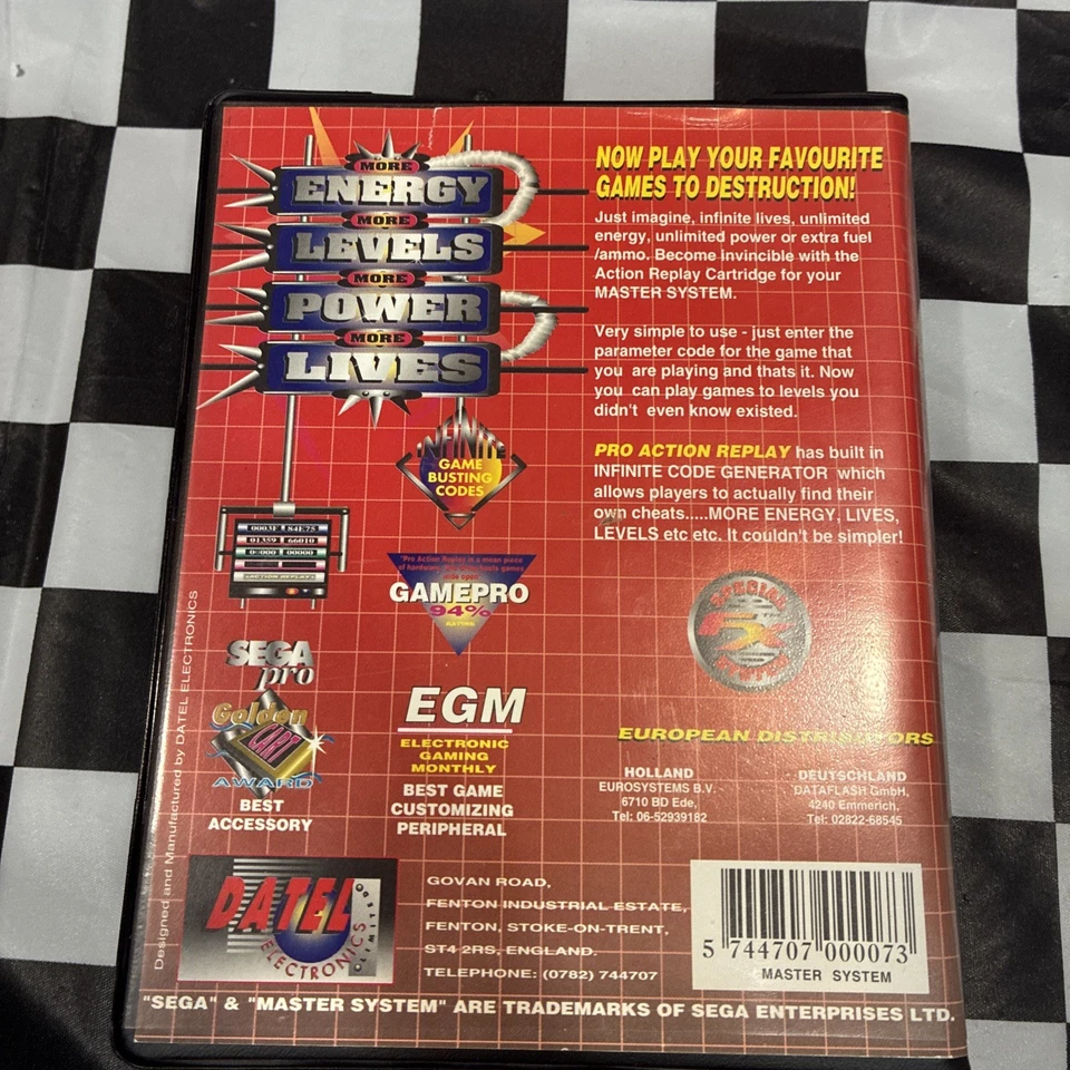 Pro Action Replay Master System - Image 2 of 4