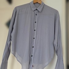 Chacott Akane Takad Collaboration Shirt Blouse Gray M Limited Edition