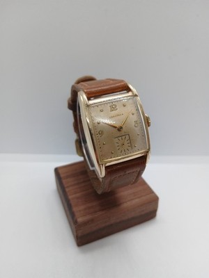 Vintage Longines Uhr - 1948 - 10K Gold gefüllt - 25,5x36mm