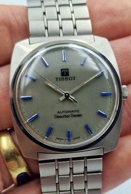 Tissot Seastar Seven Automatik Edelstahl NOS 783 Automatic 