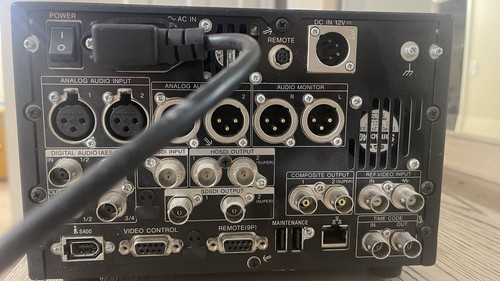 Sony PDW HD1500 XDCAM HD Laser 0 hours: 138 - Picture 2 of 5
