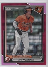 2024 Bowman Prospects Fuchsia Border /299 Mac Horvath #BP-6 1b1x
