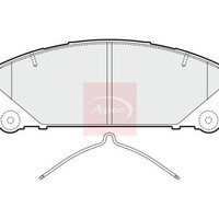 Toyota Rav 4 V A5 H5 2018 BremsbeläGe Vorne (R90) PAD1853